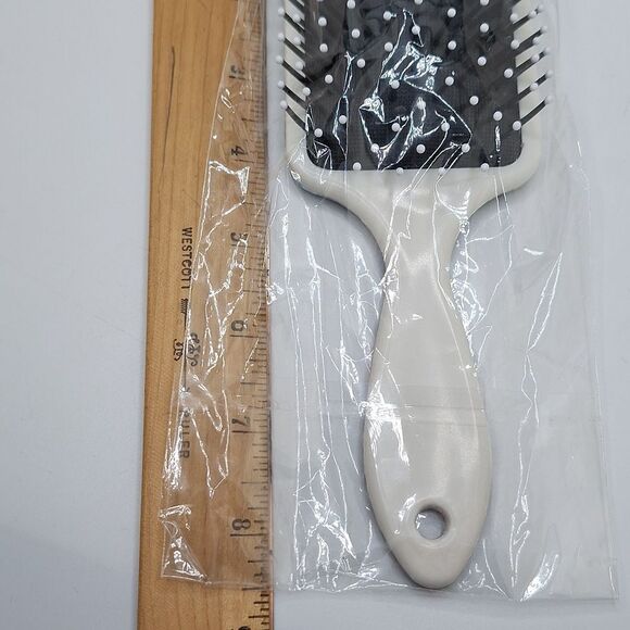 Sugar skull hair wet brush detangling tool day of the dead design - Picture 4 of 4
